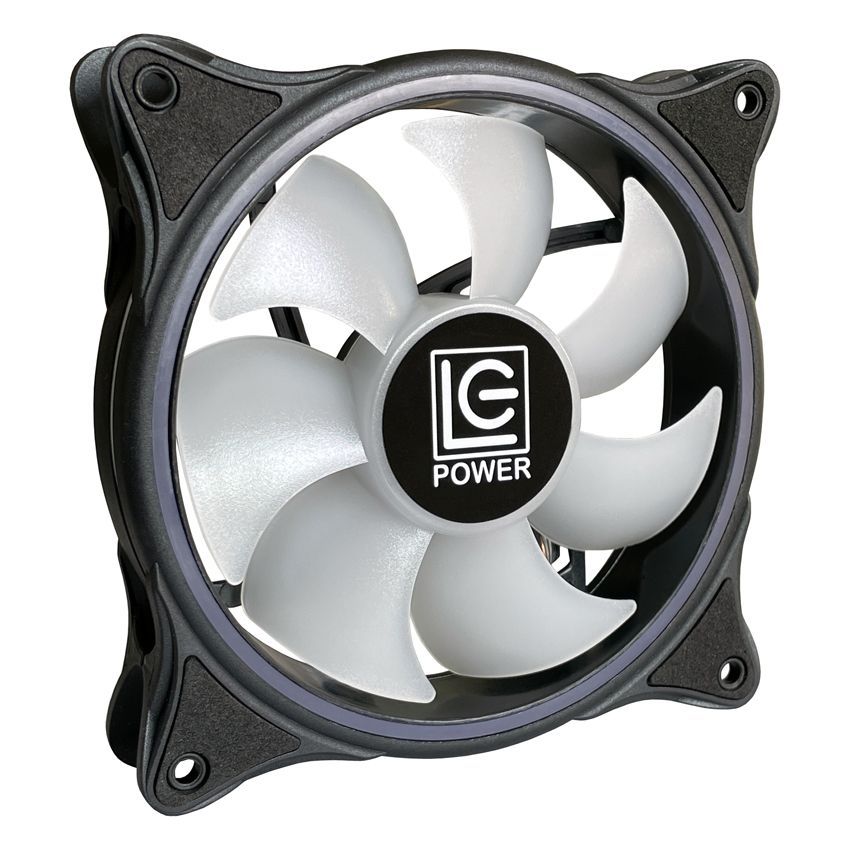 LC Power LC-CF-120-ARGB-B 120mm ARGB Case Fan Black