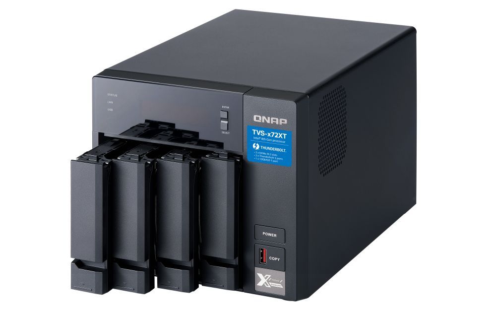 QNAP NAS TVS-472XT-I3-4G (4GB) (4xHDD + 2xM.2 SSD)