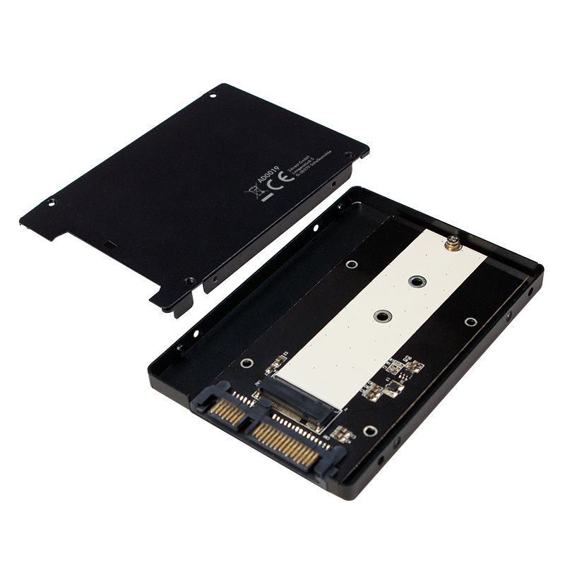 Logilink AD0019 M.2 SSD SSD to 2,5” SATA adapter Black