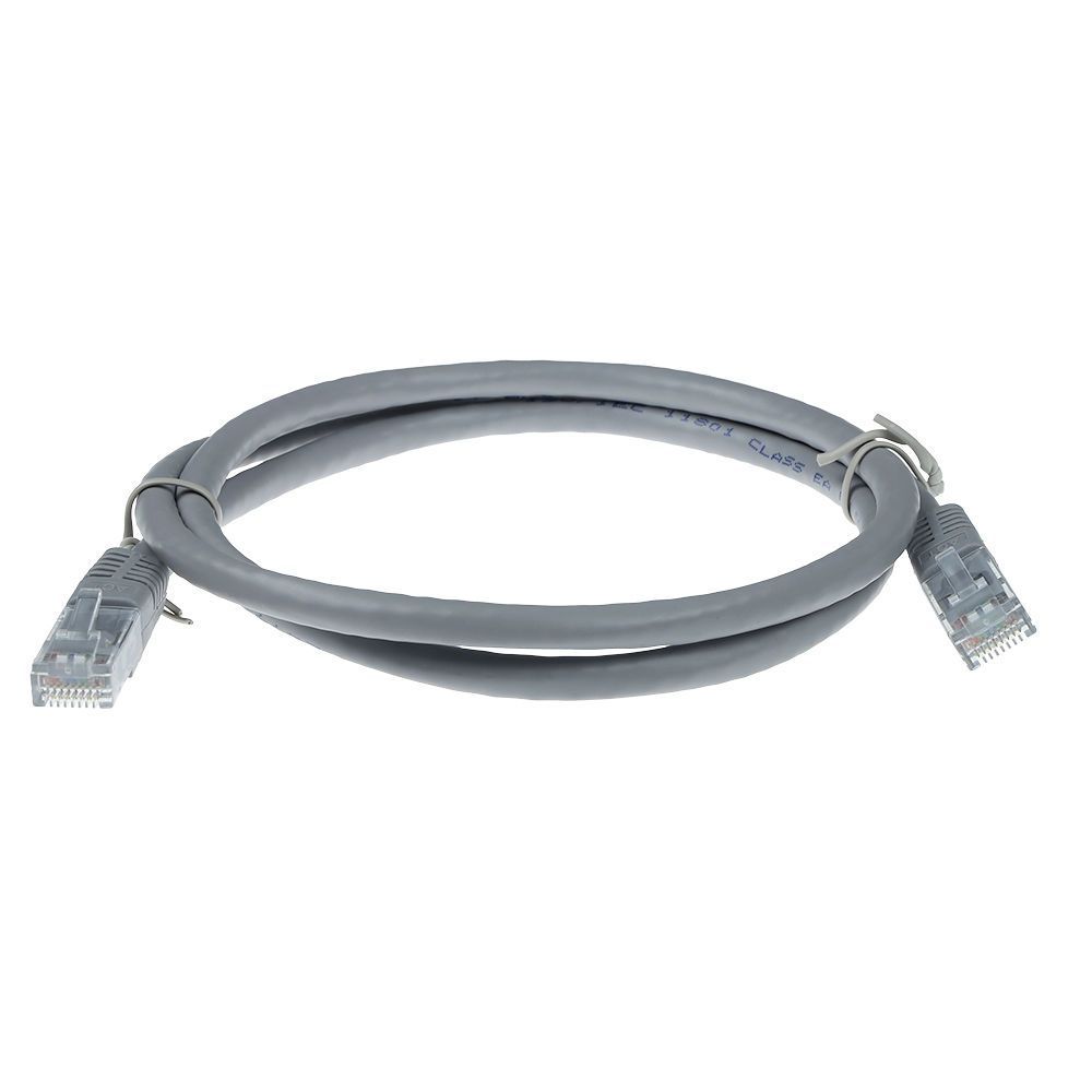 ACT CAT6 U-UTP Patch Cable 1m Grey