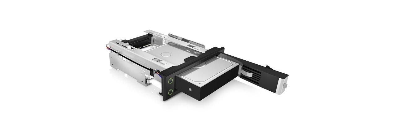 Raidsonic IcyBox IB-166SSK Trayless Mobile Rack for 3.5" SATA/SAS HDD