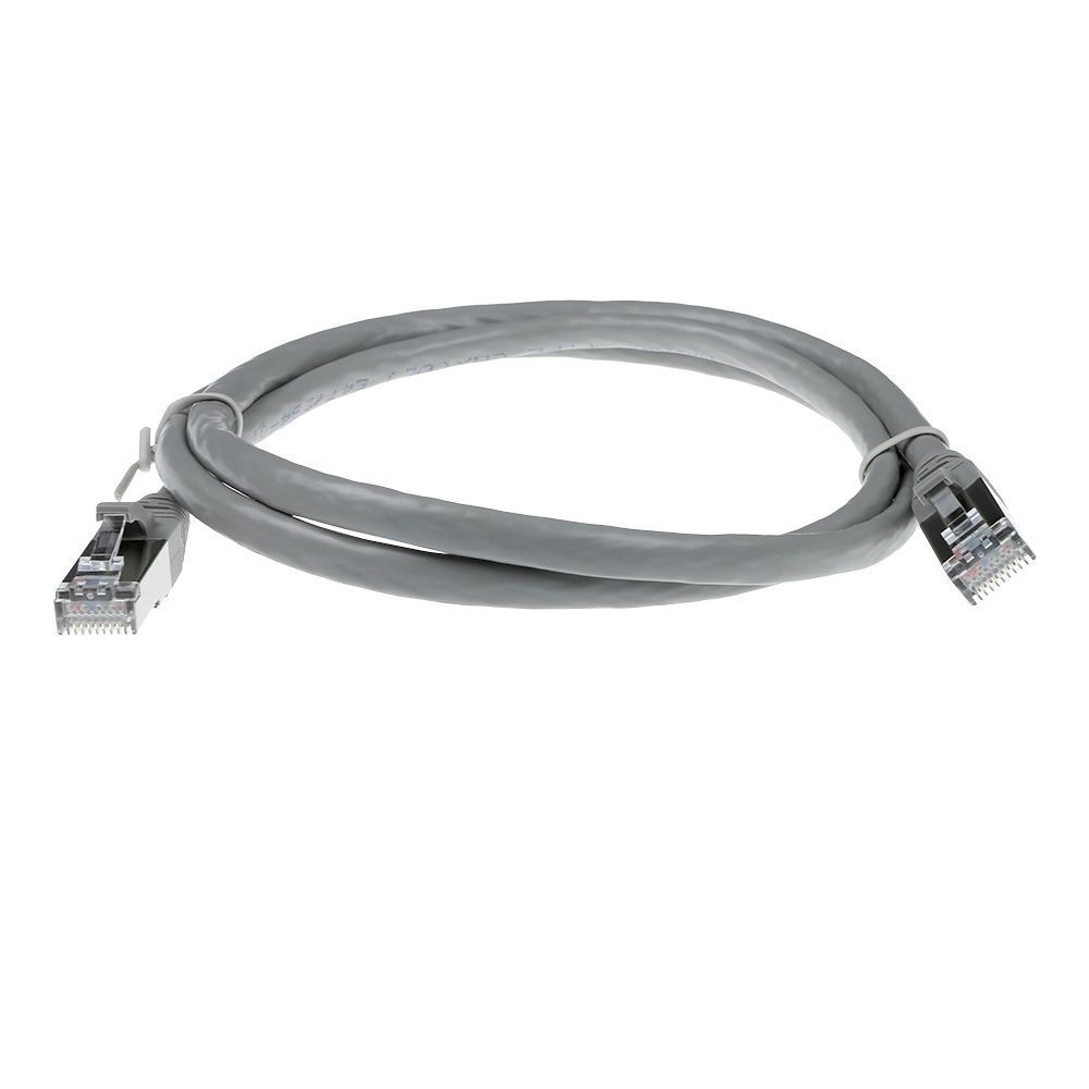 ACT CAT6A S-FTP Patch Cable 1m Grey