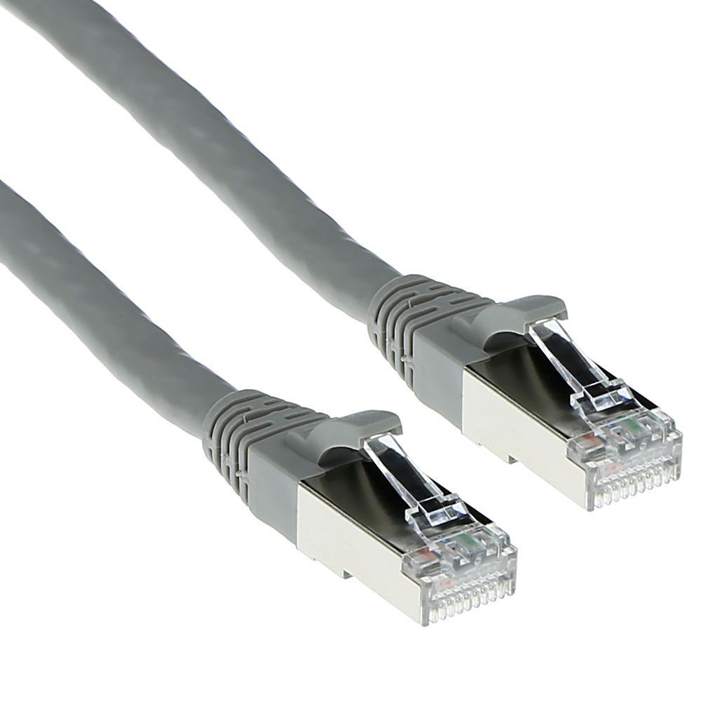 ACT CAT6A S-FTP Patch Cable 10m Grey