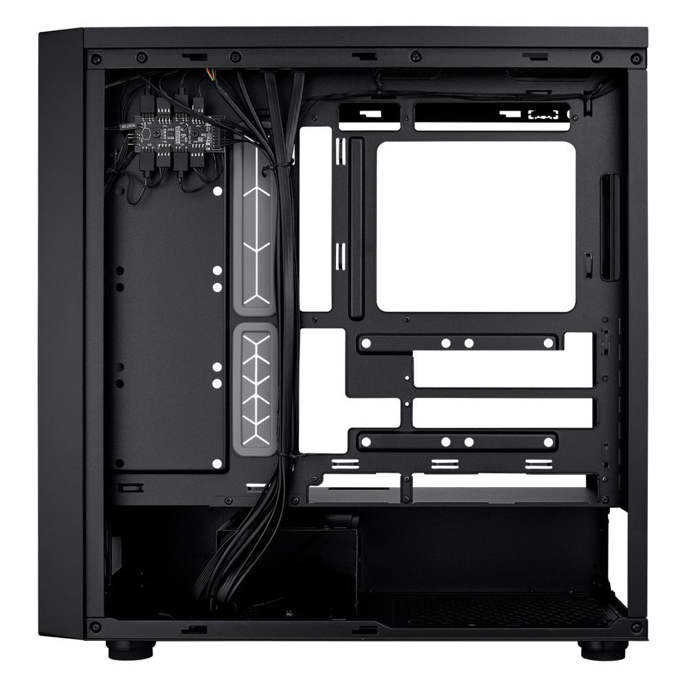 Cooler Master MasterBox 600 Tempered Glass Black