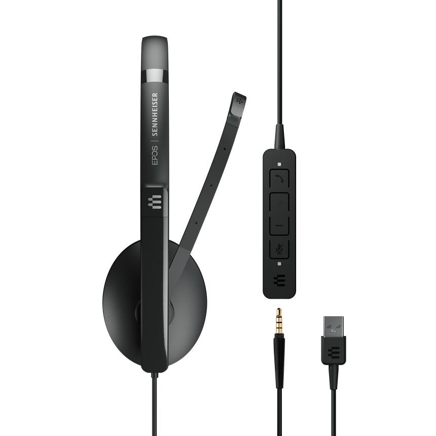 Sennheiser / EPOS ADAPT 135 USB II Mono UC Optimized Headset Black