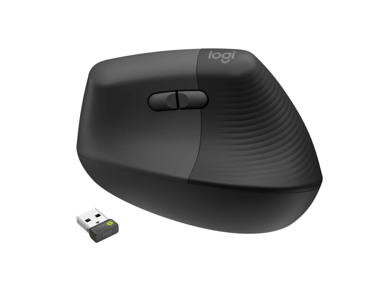 Logitech Lift for Business Vertical Ergonomic Bluetooth Mouse Graphite Grey Logitech Lift for Business Vertical Ergonomic Bluetooth Mouse Graphite Grey