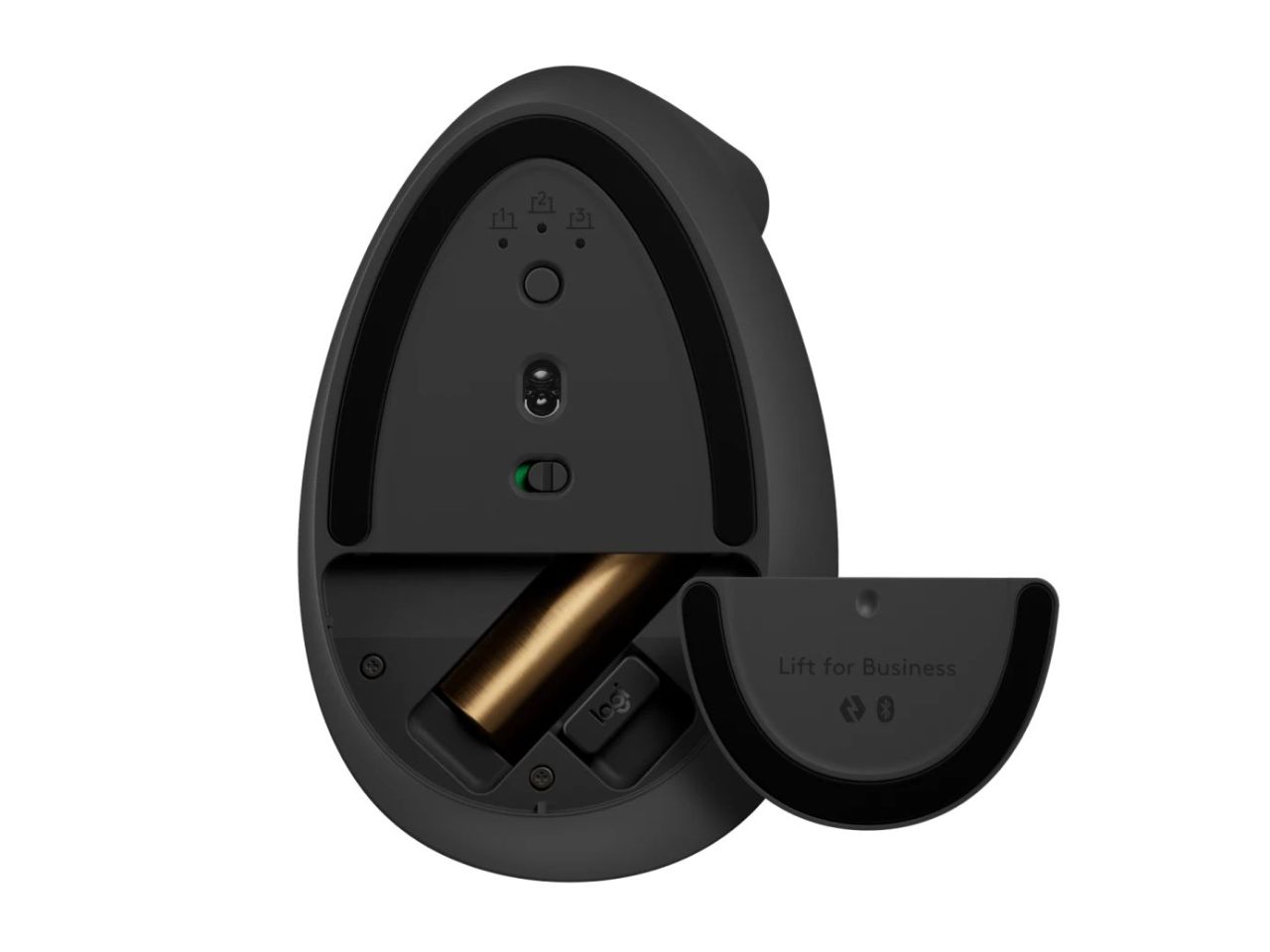 Logitech Lift for Business Vertical Ergonomic Bluetooth Mouse Graphite Grey Logitech Lift for Business Vertical Ergonomic Bluetooth Mouse Graphite Grey