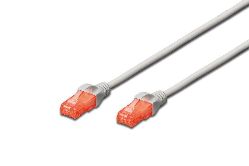 Digitus CAT6 U-UTP Patch Cable 0,5m Grey