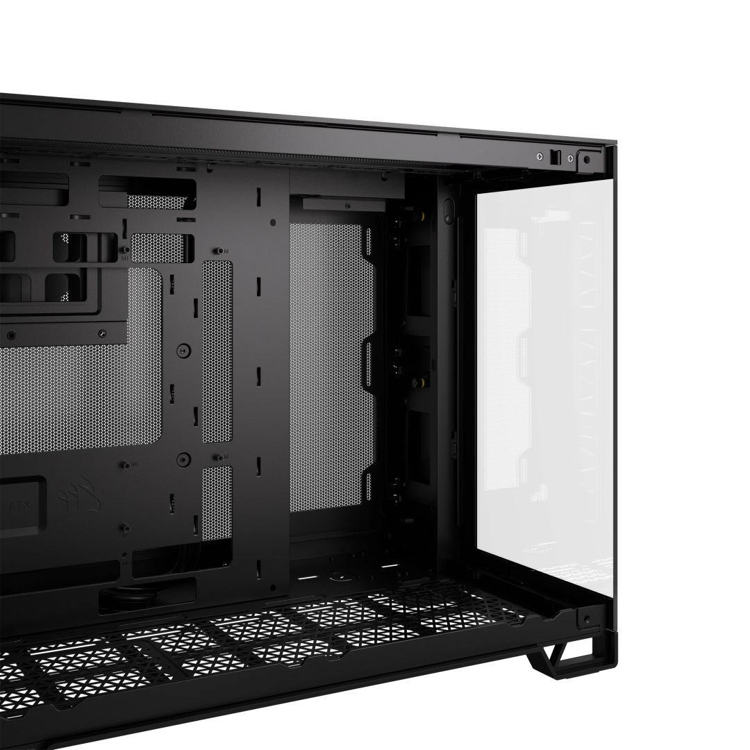 Corsair 2500X Tempered Glass Black