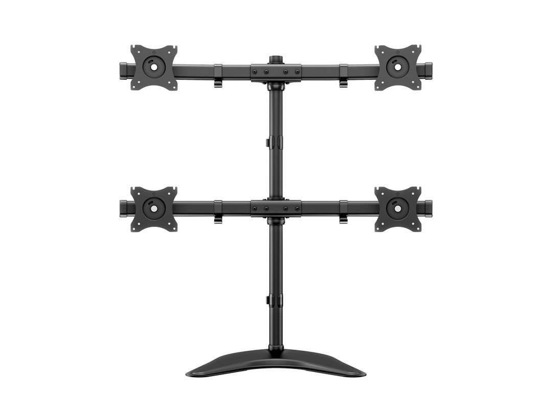 Multibrackets M Deskstand Basic Quad 15-27" Black