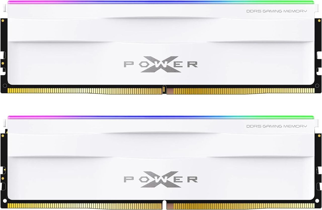 Silicon Power 64GB DDR5 6000MHz Kit(2x32GB) XPower Zenith Gaming RGB White