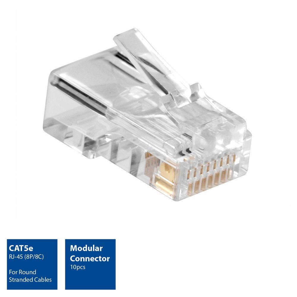 ACT AC4110 vezeték csatlakozó CAT5e RJ-45 Transparent