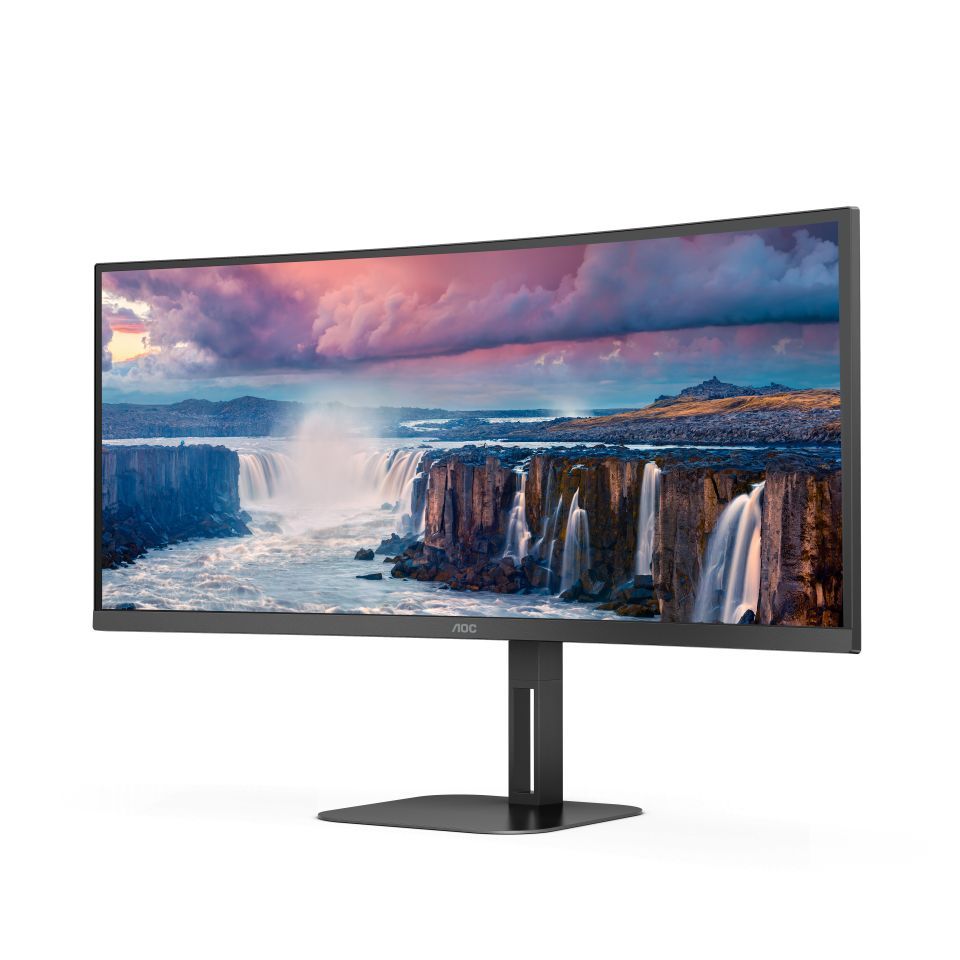 AOC 34" CU34V5C/BK LED Curved