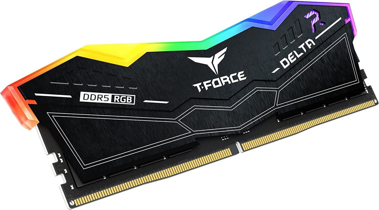 TeamGroup 32GB DDR5 5600MHz Kit(2x16GB) T-Force Delta RGB Black