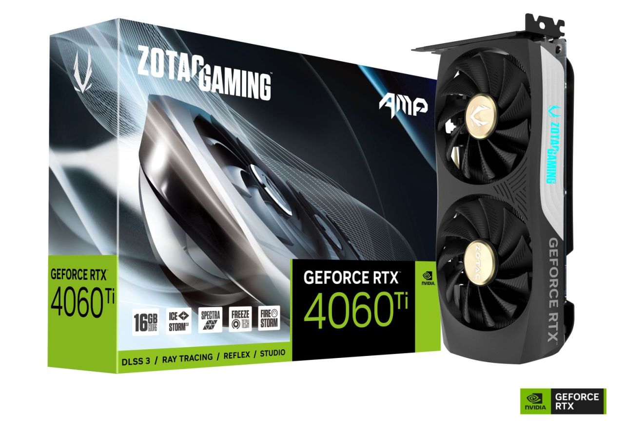 Zotac GeForce RTX4060 Ti 16GB DDR6 AMP