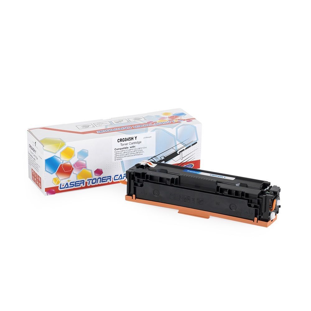 ECO Canon CRG045H/HP CF402X toner yellow, ECO (045Y, 045-Y, 1243C002)