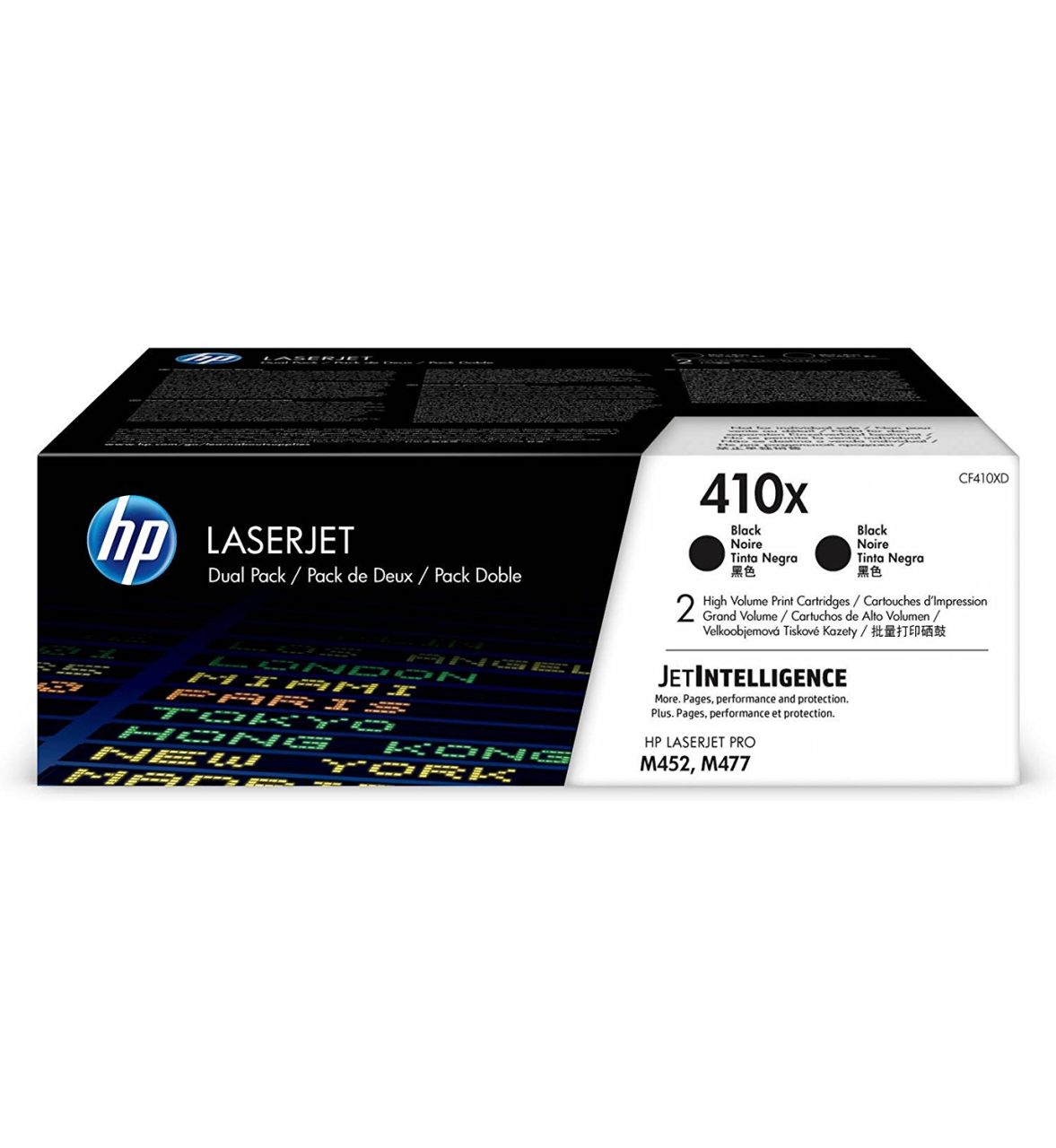 HP CF410XD (410X) 2-pack Black toner