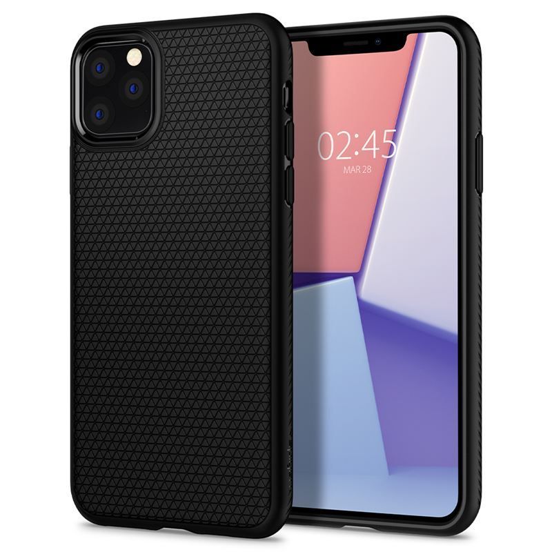 Spigen Liquid Air, black - iPhone 11 Pro