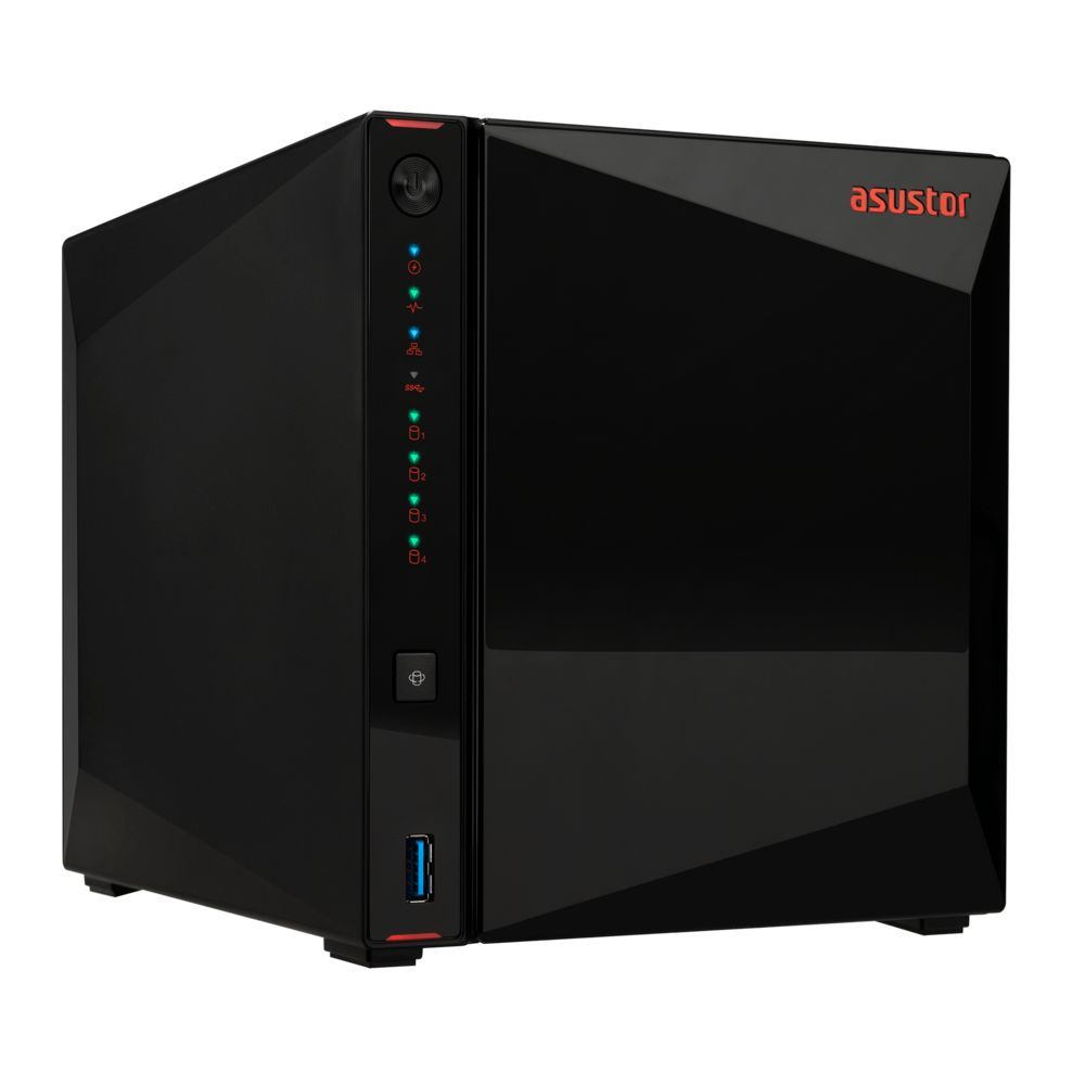 Asustor NAS AS5404T (4GB) (4xHDD + 4xM.2 SSD)