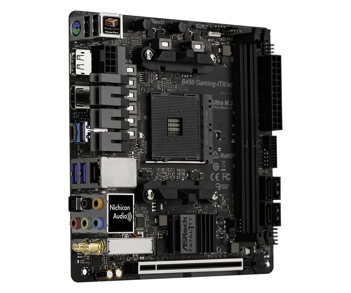 ASRock Fatal1ty B450 GAMING-ITX/AC