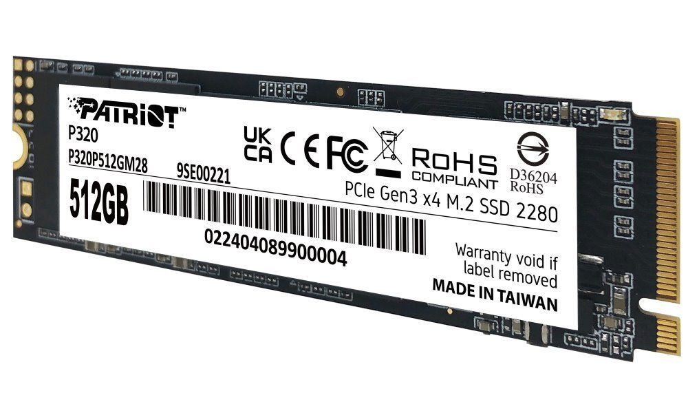 Patriot 512GB M.2 2280 NVMe P320