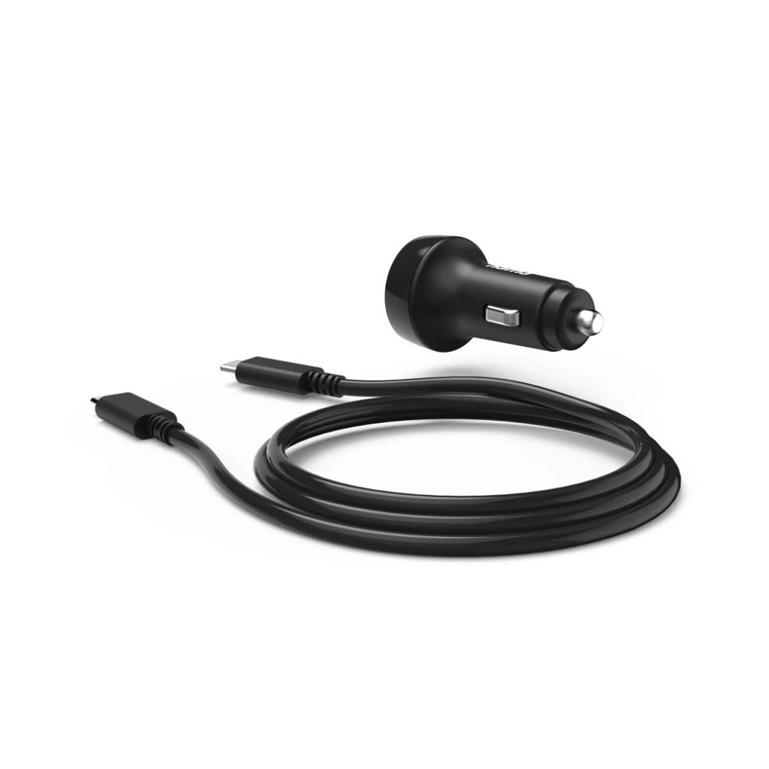 Hama Car Fast Charger with USB-C Charging Cable PD / QC 25W 1m Black