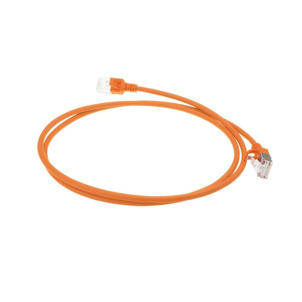 ACT CAT6A U-FTP Patch Cable 5m Orange