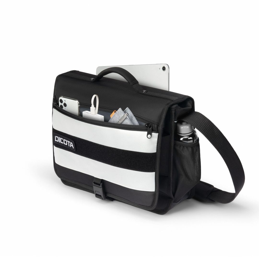 Dicota Messenger bag REFLECTIVE black