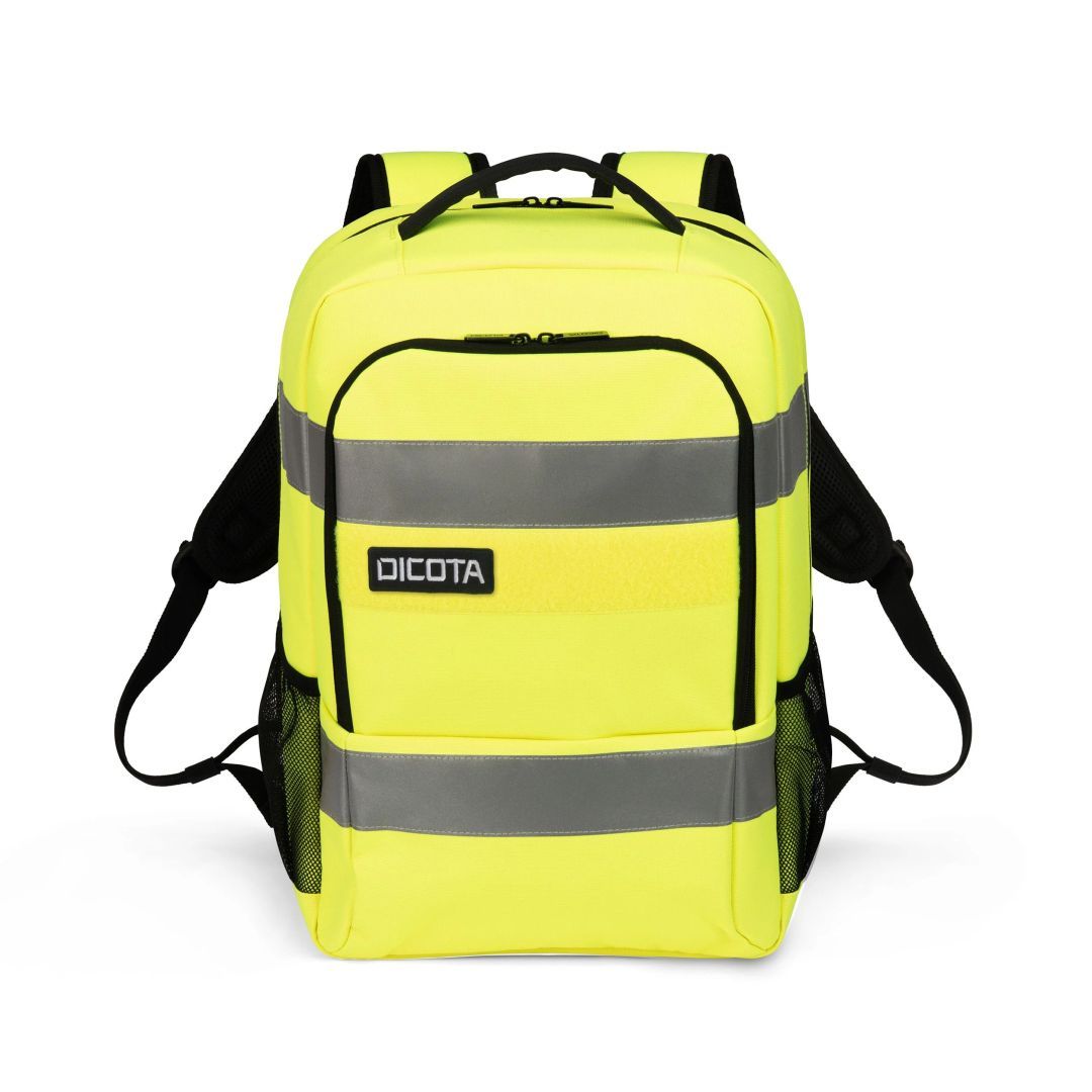 Dicota Backpack Hi-Vis Base 24 litres Yellow