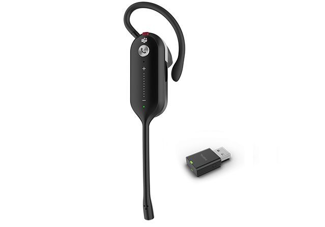 Yealink WH63 Portable MS Teams USB-A DECT Headset Black