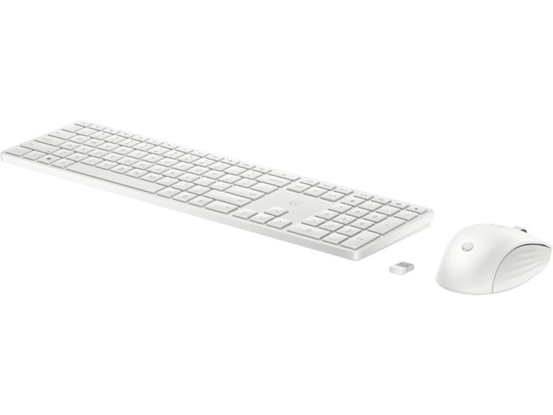 HP 650 Wireless Keyboard and Mouse Combo White HU