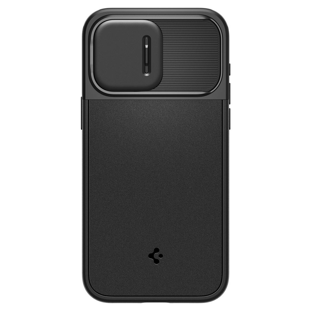 Spigen iPhone 15 Pro Max Case Optik Armor MagSafe (MagFit) Black