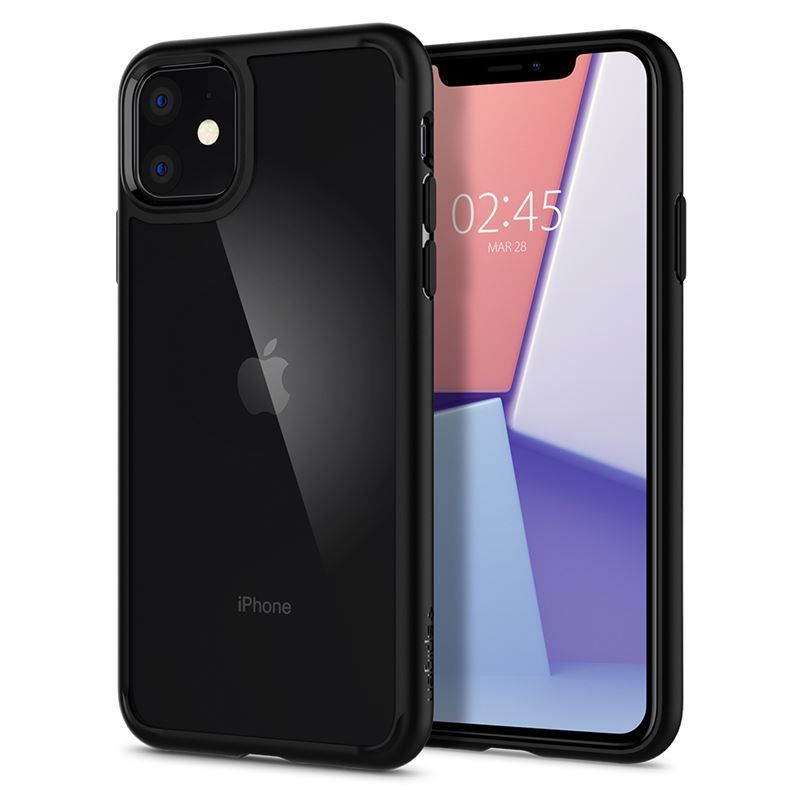 Spigen Ultra Hybrid, black - iPhone 11