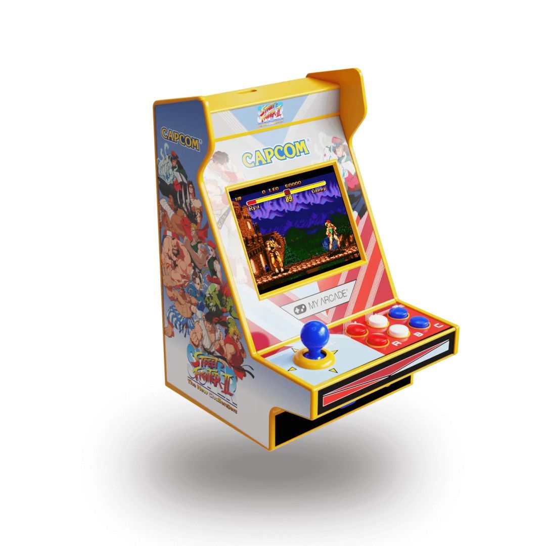 MY ARCADE Super Street Fighter II Nano Player Pro Retro Arcade 4.8" Hordozható