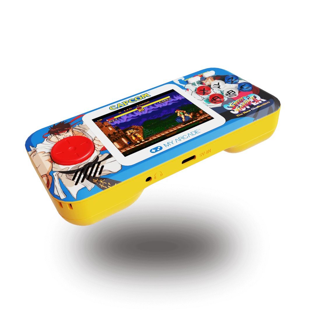 MY ARCADE Super Street Fighter II Pocket Player Pro Hordozható