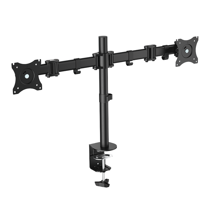 Logilink BP0022 13"-27" Dual Monitor Desk Mount Tilt Black