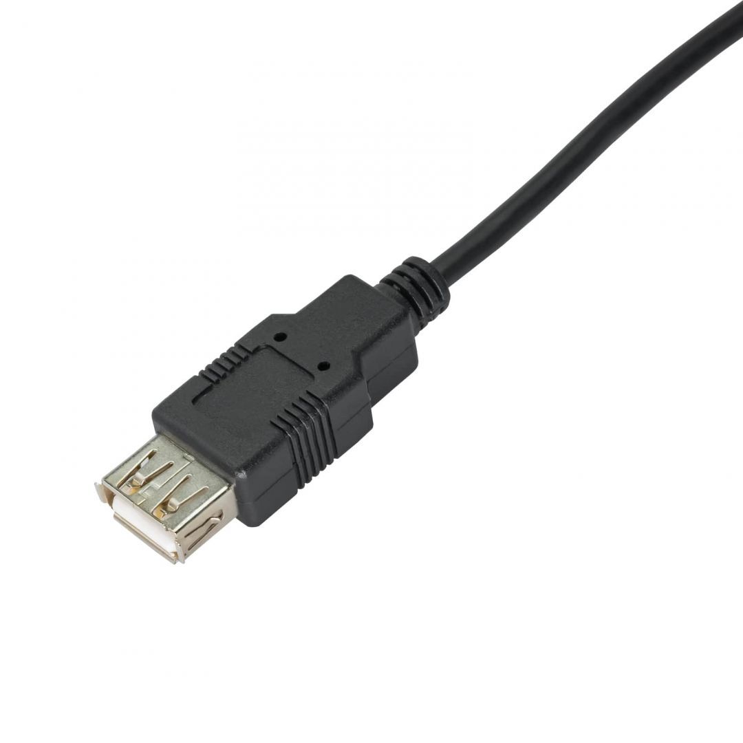 Akyga AK-USB-19 USB AM-AF cable 3m Black