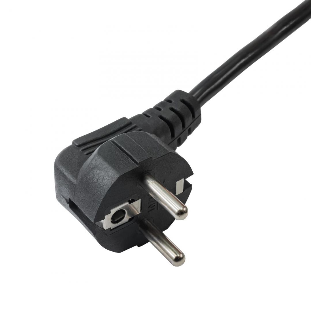 Akyga AK-NB-01A Cloverleaf Power Cable 1,5m Black