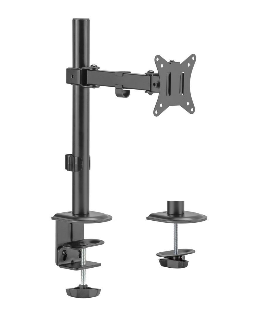 EQuip Articulating Monitor Desk Mount Bracket 17"-32" Black