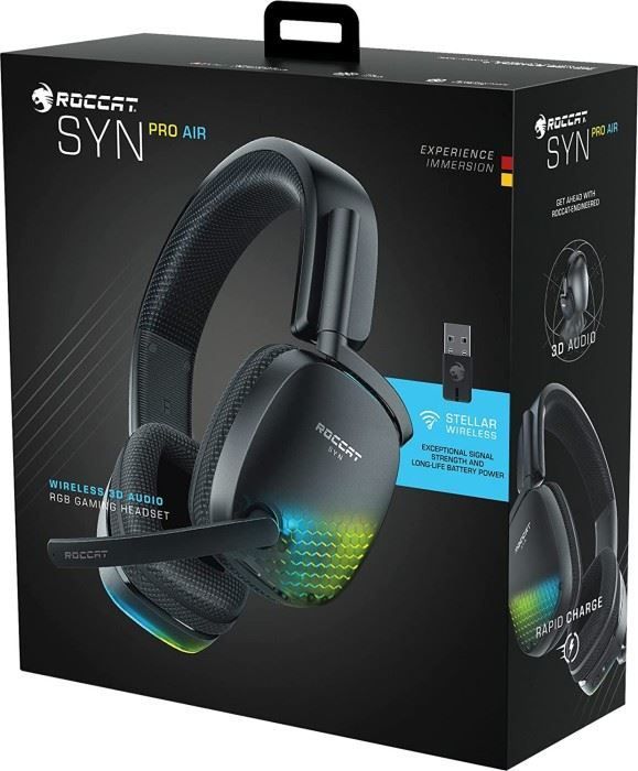 Roccat Syn Pro Air Wireless Gaming Headset Black