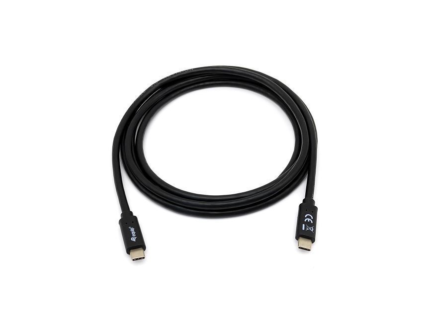 EQuip USB-C 3.2 Gen1 to USB-C 2m cable Black