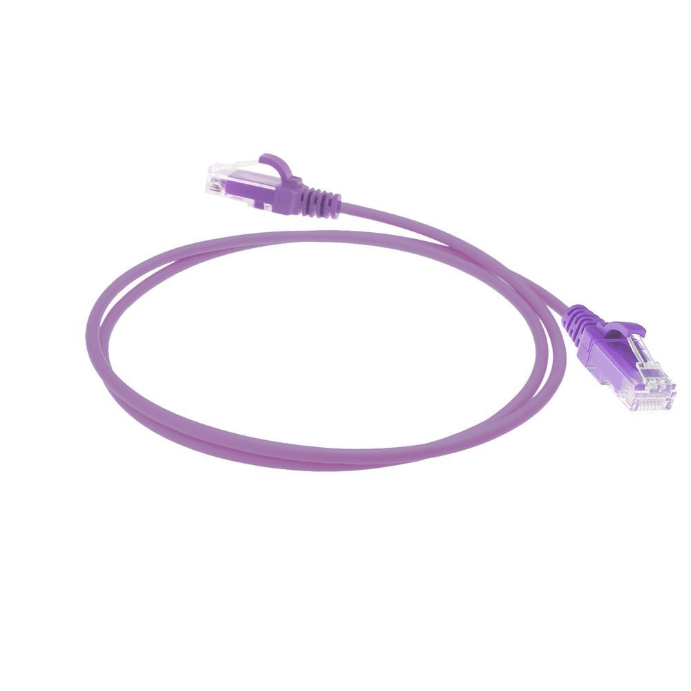 ACT CAT6A U-UTP Patch Cable 7m Purple