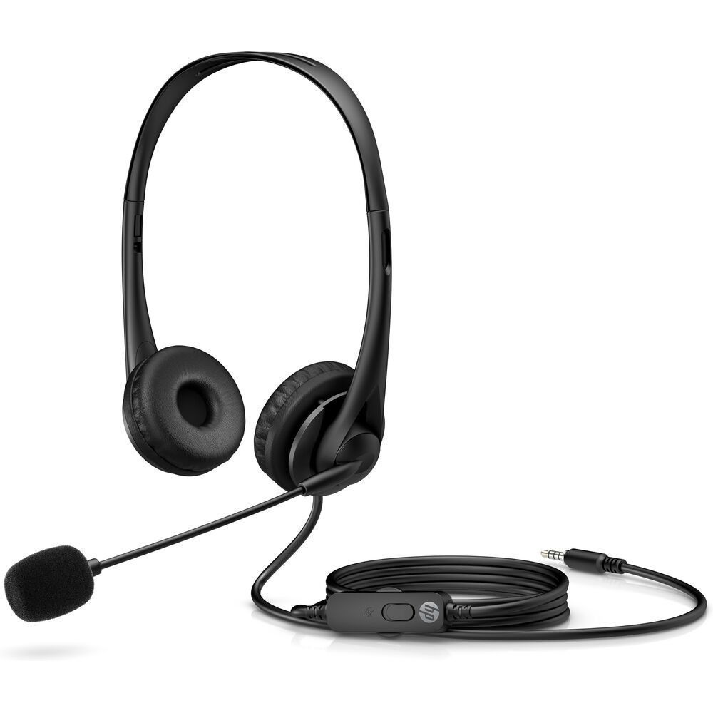 HP G2 3.5mm Stereo Headset Black