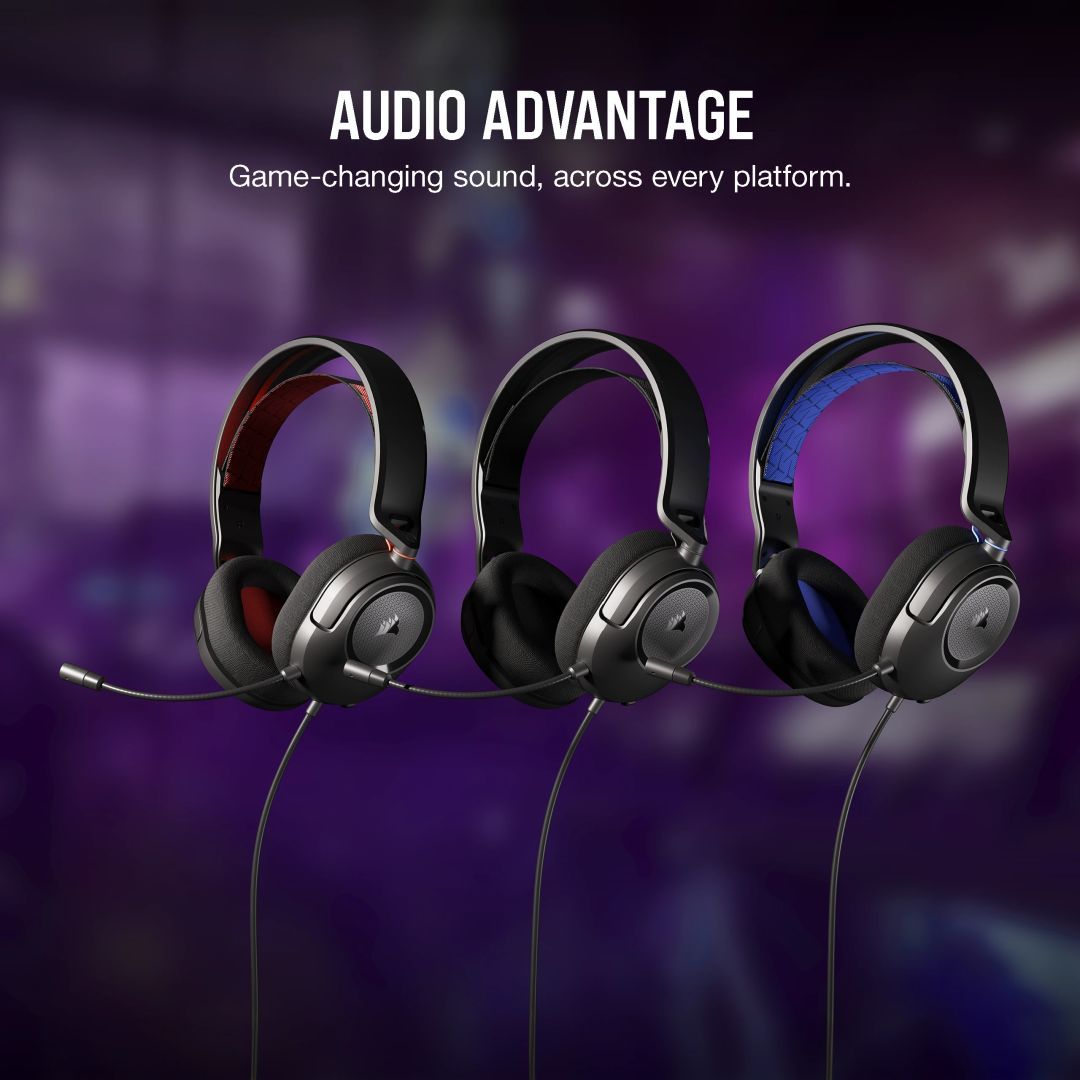 Corsair HS35 v2 Gaming Headset Carbon