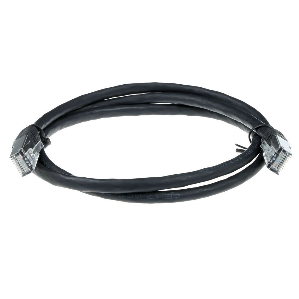 ACT CAT5e F-UTP Patch Cable 3m Black