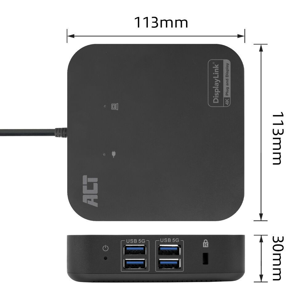 ACT AC7150 USB-C Docking Station 4K