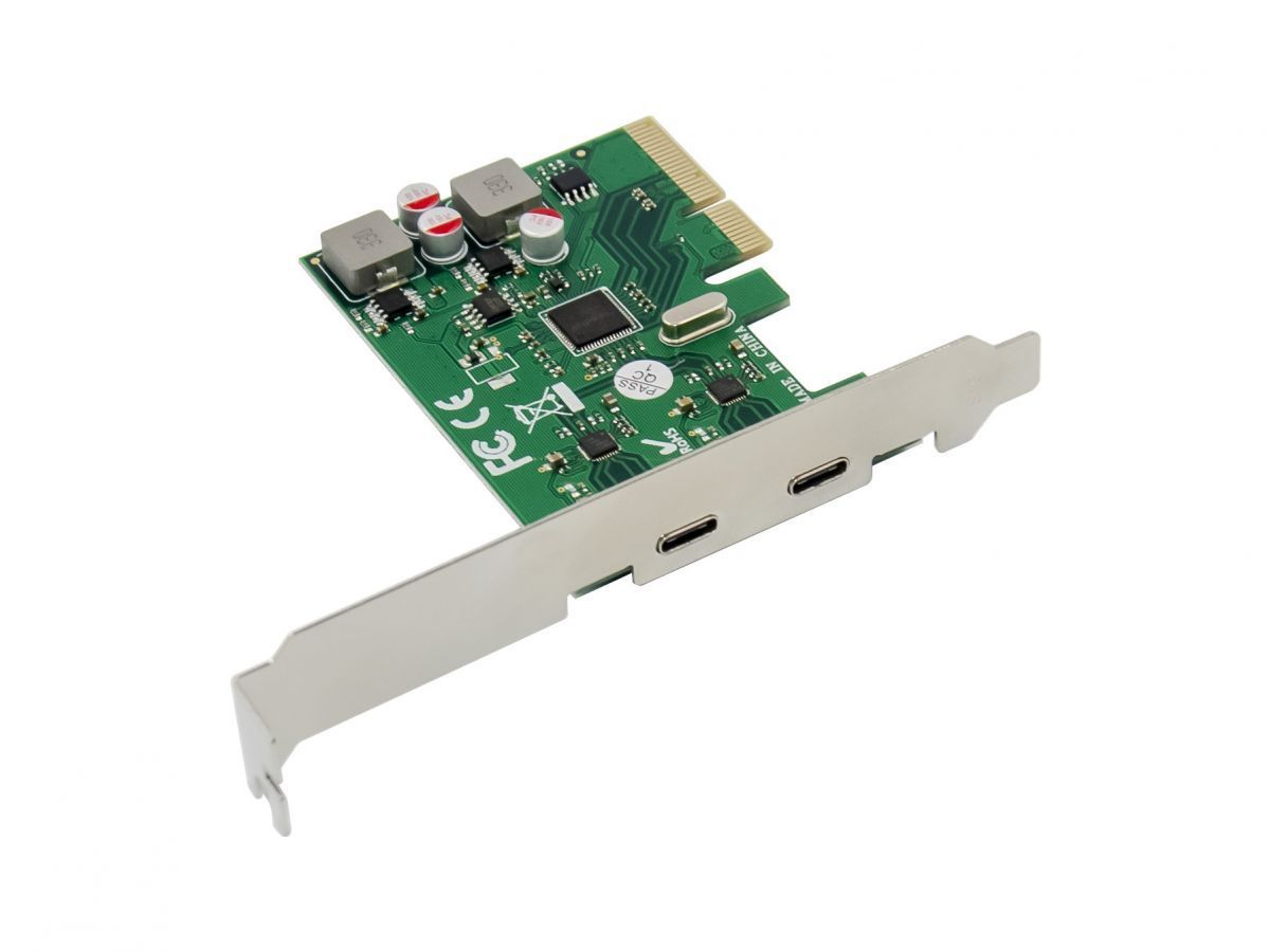 Conceptronic EMRICK08G 2-Port USB 3.2 Gen 2 Type-C PCIe Card