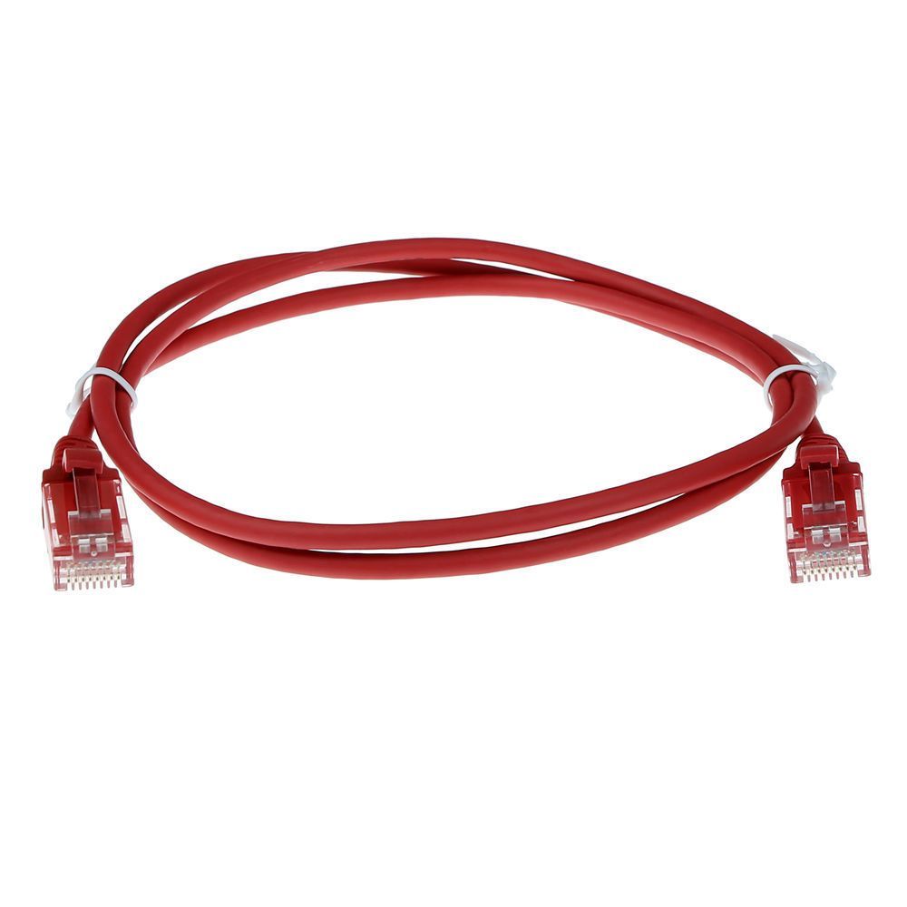 ACT CAT6 U-UTP Patch Cable 10m Red