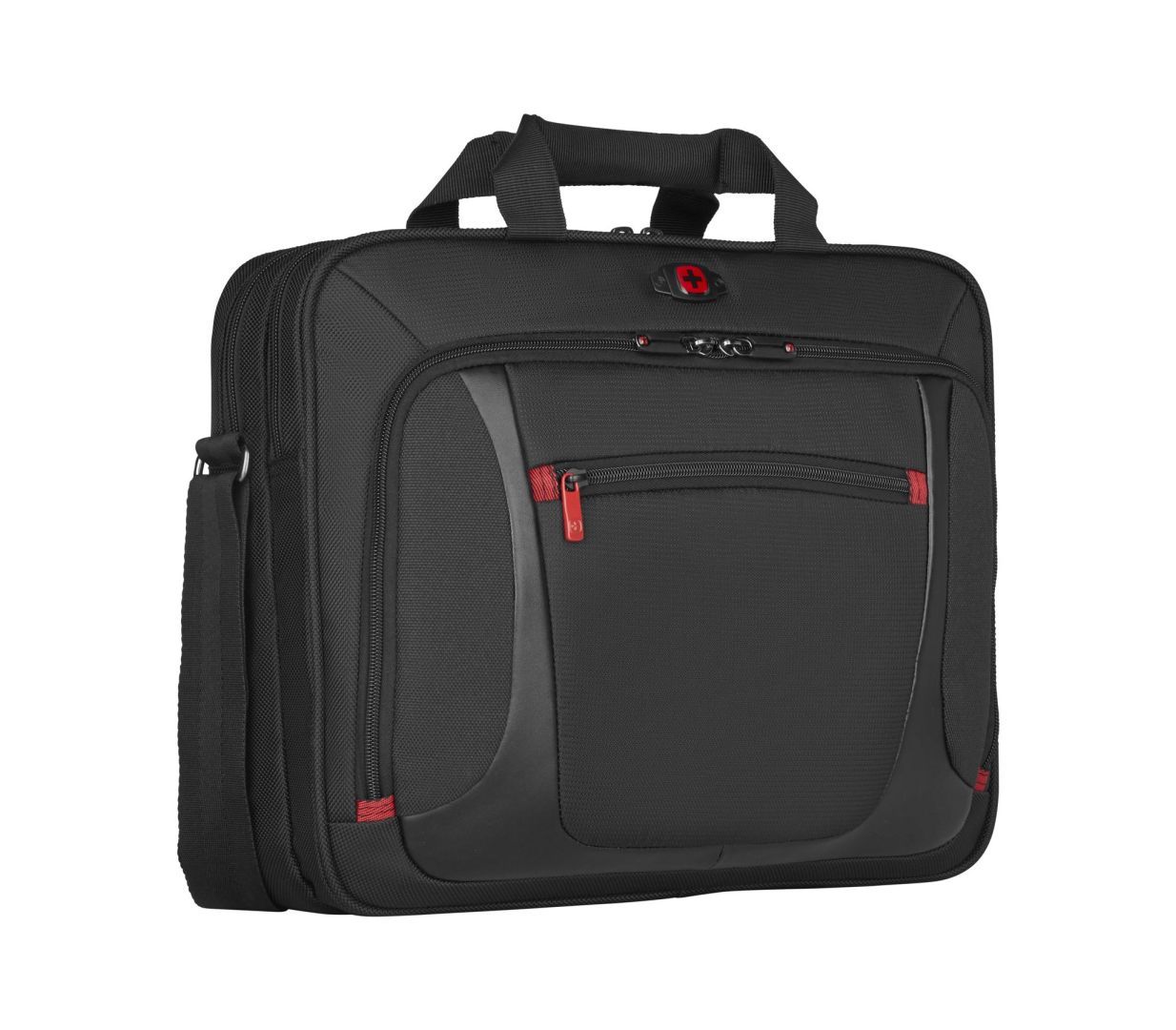 Wenger Sensor Laptop Briefcase with Tablet Pocket 16" Black