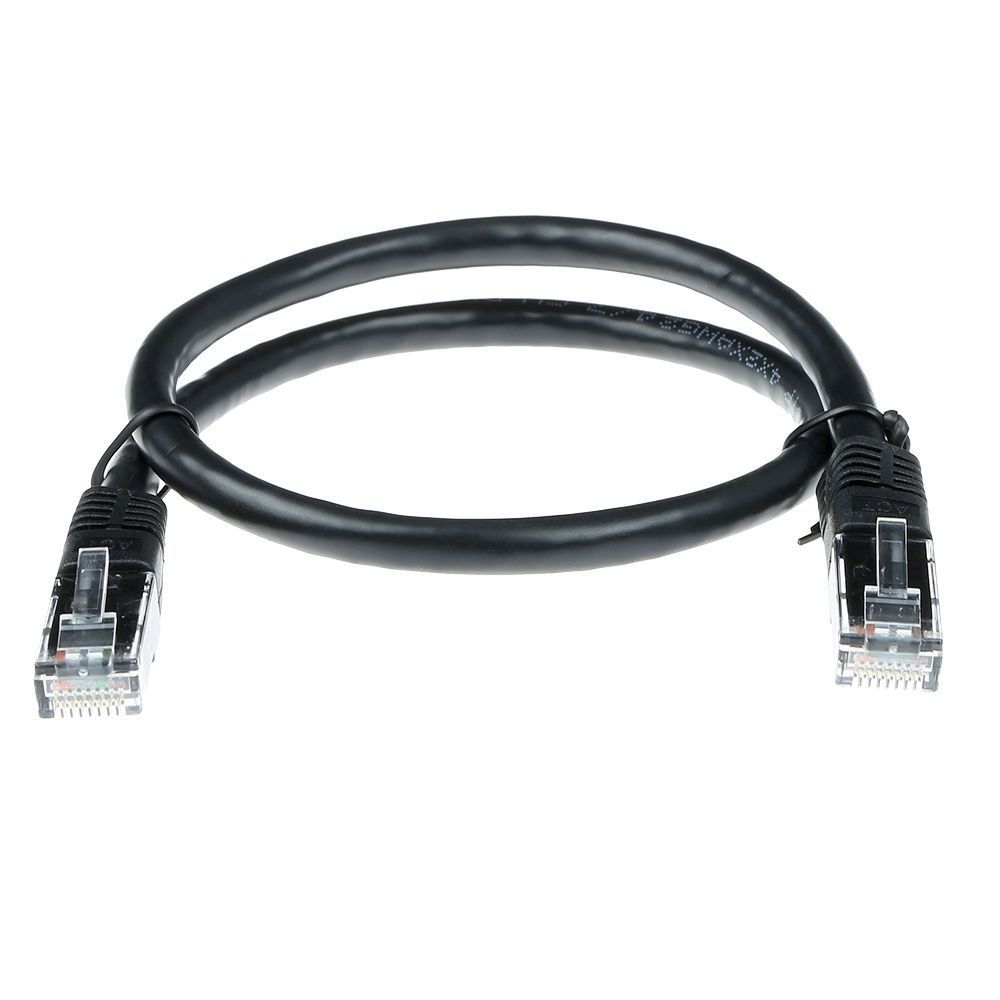 ACT CAT5e U-UTP Patch Cable 10m Black